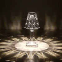 Lampe Cristal Tactile et LED