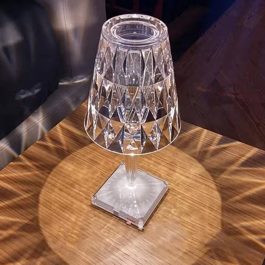 Lampe Cristal Tactile et LED