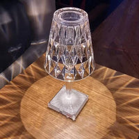 Lampe Cristal Tactile et LED