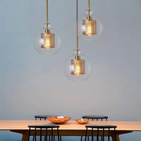 Lampe de chevet Suspendue Industrielle - Opale