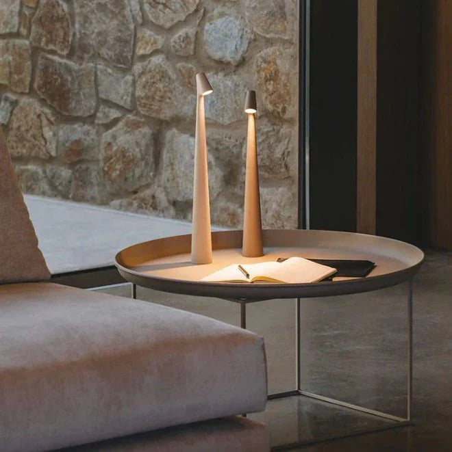 Petite Lampe de chevet Moderne Portable Tactile - Opale