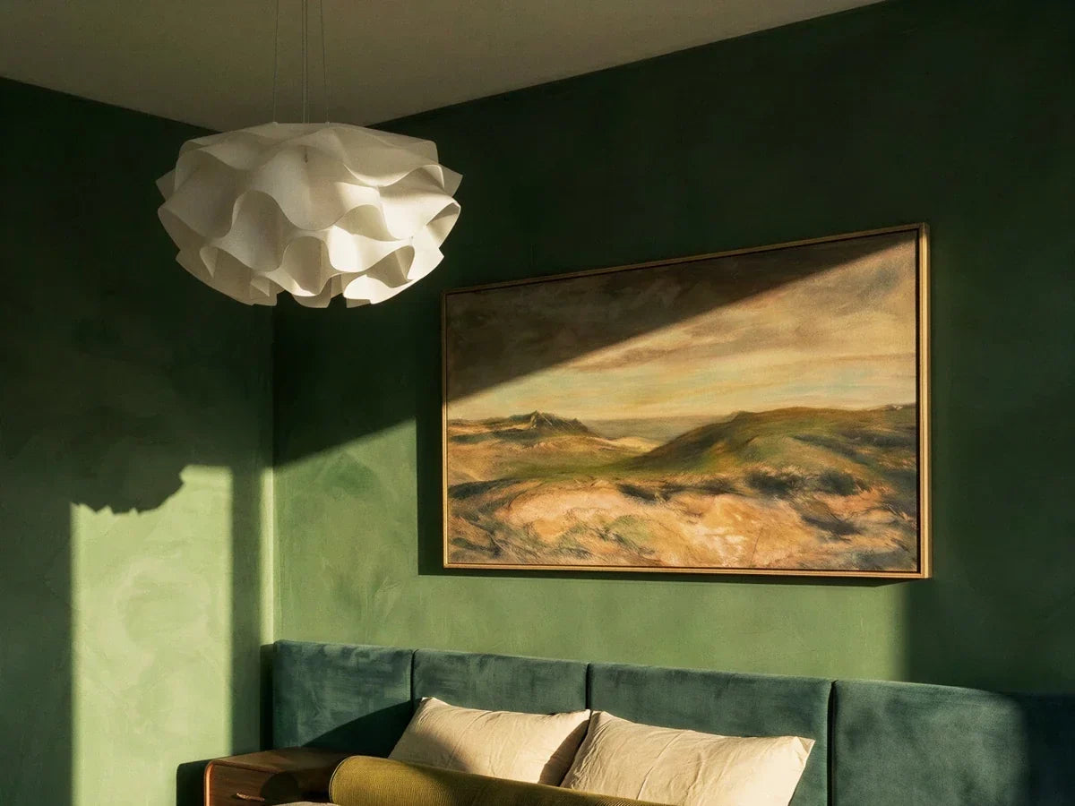 Lustre Design Fleur en Verre - section 1 Image