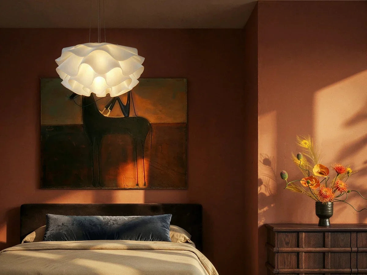 Lustre Design Fleur en Verre - section 2 Image