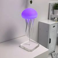 Lampe de Chevet Originale Méduse Dansante LED - Opale