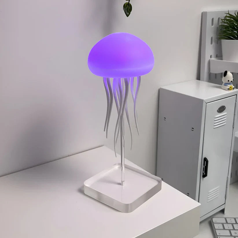 Lampe de Chevet Originale Méduse Dansante LED - Opale Image