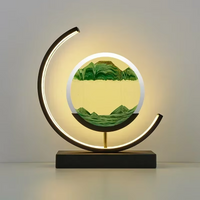 Lampe Sablier 3D Apaisante LED - Opale