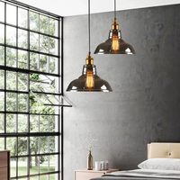 Lampe de chevet Industrielle Suspendue - Opale
