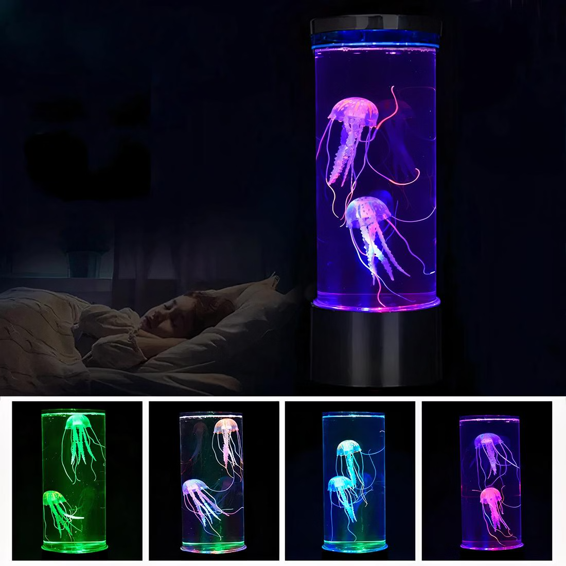 Lampe à lave méduse - section Image