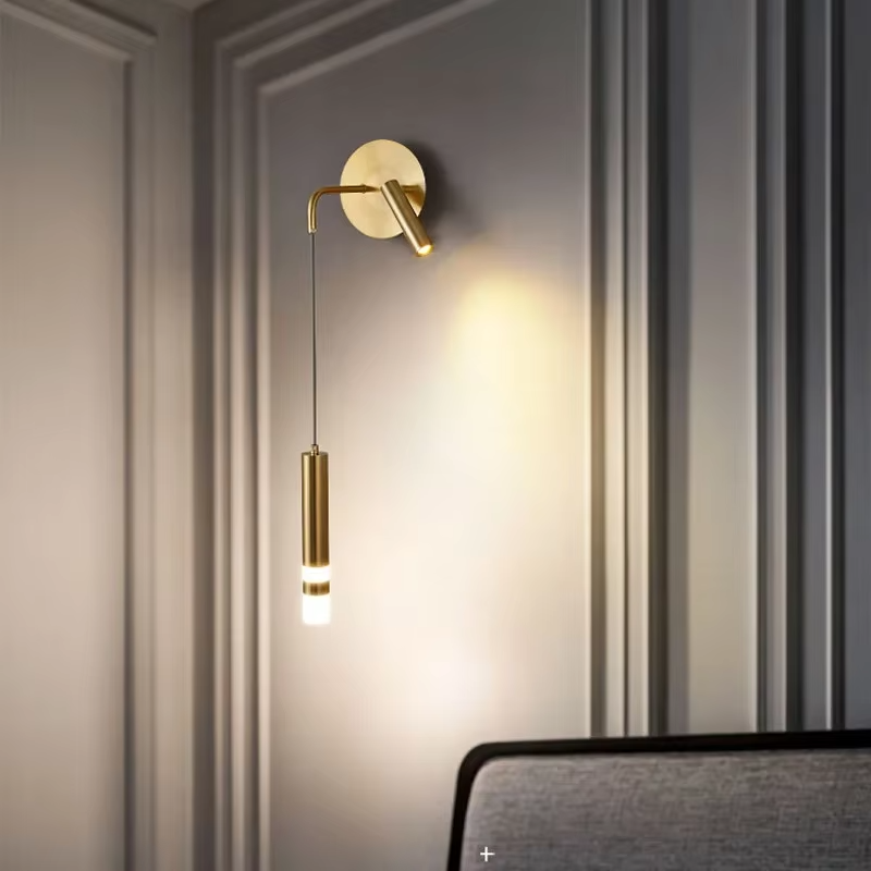 Lampe de chevet Murale Moderne avec Liseuse - Opale